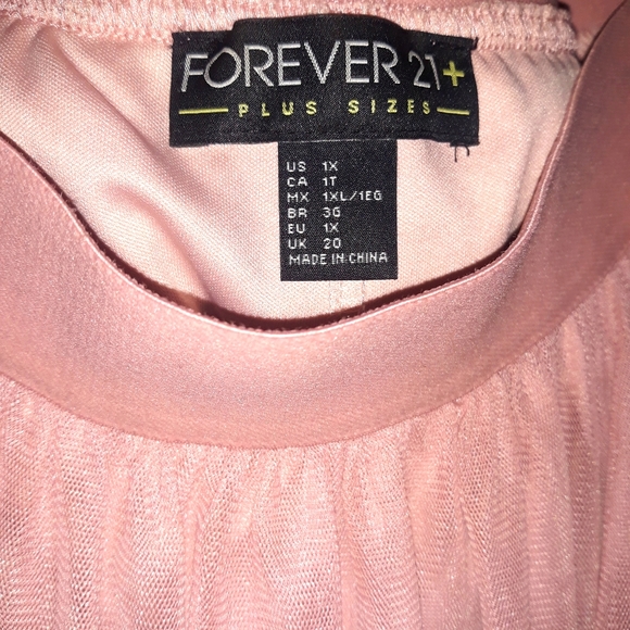 Lined Sheer skirt with embroidered flowers - Picture 4 of 5